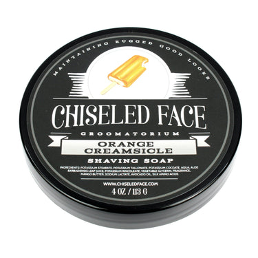 Orange Creamsicle - Shaving Soap - Chiseled Face